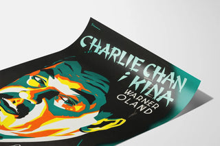 Vintage Charlie Chan in Shanghai Poster