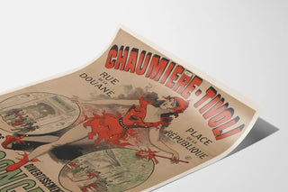Vintage Poster of the Cottage-Tivoli Pier and Concert