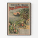 Vintage Poster of the Orléans Railway from Paris to Sceaux & Limours