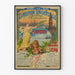 Vintage poster of the Northern Railway at the Universal Exposition in Antwerp 1894
