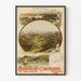 Vintage poster of the Montreux-Oberland Bernois electric railway