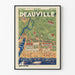 Vintage Deauville Poster of the State Railways