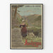 Vintage poster of the Orleans Railway to Auvergne Vic-sur-Cère