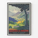 Vintage Poster of the Midi Railway - Bagnères de Bigorre Thermal Station