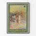 Vintage Poster of the Midi Railway - Sauveterre de Béarn, Le Gave d'Oloron