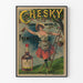 Vintage Cherry Whisky Poster Chesky Frémy Fils