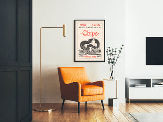 Vintage Advertising Poster 'Chips' by E.C. Burling