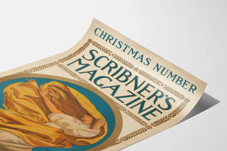 Vintage Poster Scribner's Magazine Christmas Number 1907