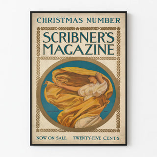 Vintage Poster Scribner's Magazine Christmas Number 1907