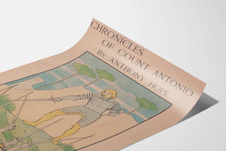 Vintage Poster Chronicles of Count Antonio - Anthony Hope