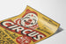 Vintage Circus Poster Coney Island