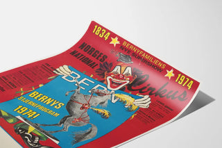 Berny Circus Poster – Show 1974