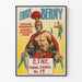 Circus Poster Cirkus Berny - Strongest Man in England, 1970