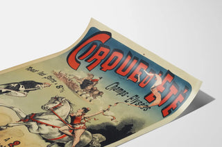 Vintage Poster of the Summer Circus on the Champs-Élysées