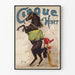 Vintage poster of the Winter Circus with a horse trainer