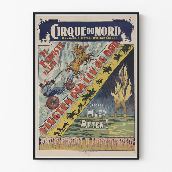 Poster of the North Circus - Chariot and Fire Show