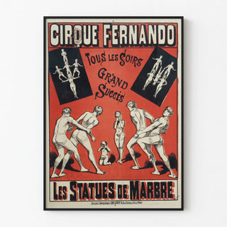 Poster Cirque Fernando - The Marble Statues