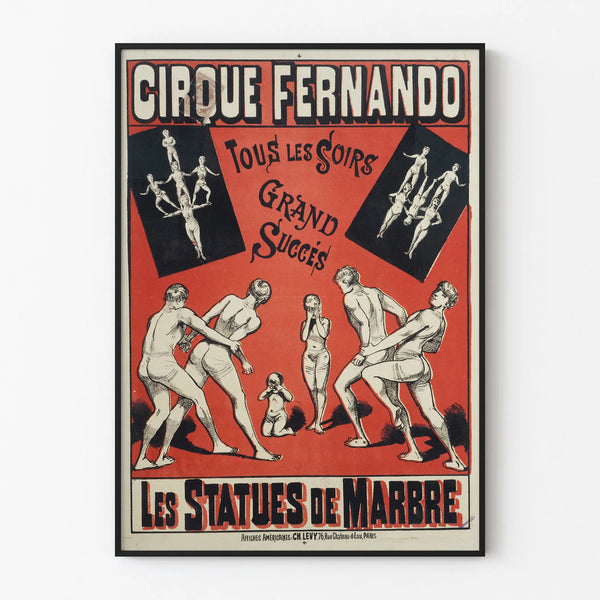 Poster Cirque Fernando - The Marble Statues