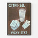 Vintage Poster Citri-Sel Vichy-État Effervescent