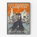 Vintage Poster for the City Planning Exhibition New York 1913