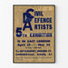 Vintage Poster for the 5th Exhibition of Civil Defense Artists