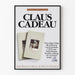 Vintage Claus Poster Boekenweek 1989