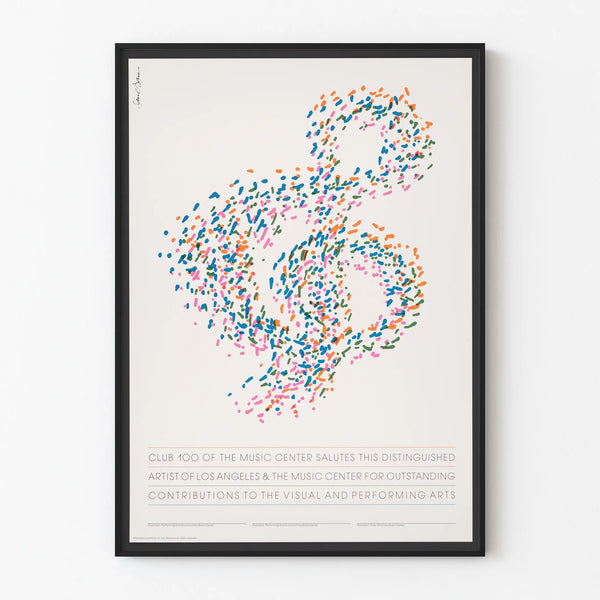 Colorful Abstract Poster Music and Arts
