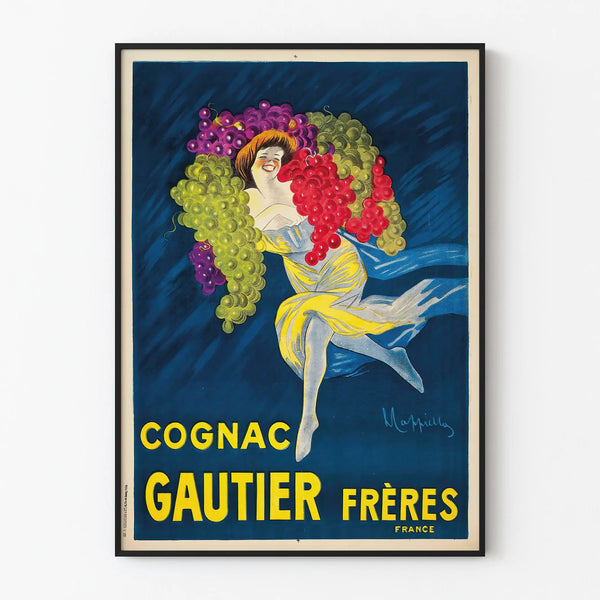 Vintage Poster Cognac Gautier Brothers