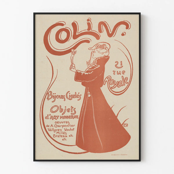 Modern Art Poster Engraved Jewelry - Colin