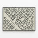 Typographic Collage Poster by James M. Green — framed artwork on a wall