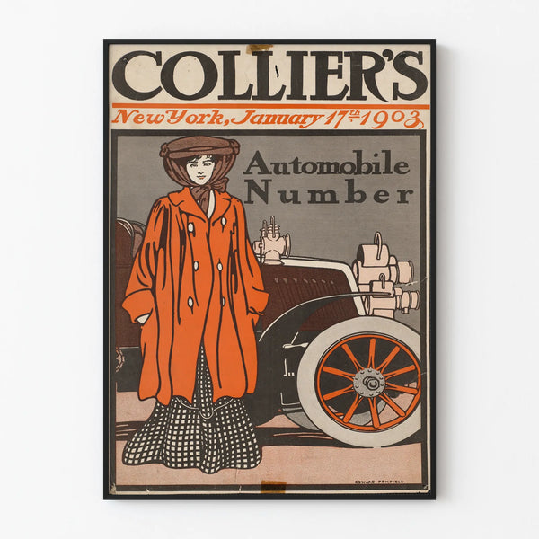 Vintage Automobile Poster Number - 1903 Edition Collier's