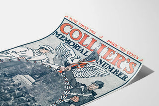 Vintage Poster Collier's Memorial Number 1901