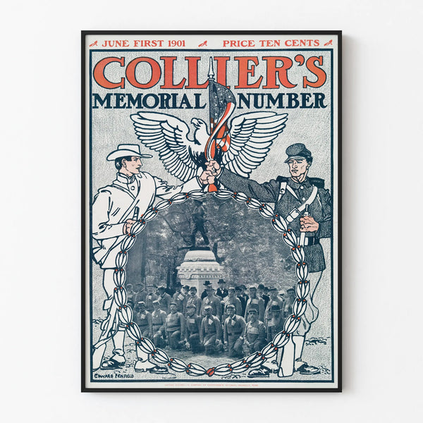 Vintage Poster Collier's Memorial Number 1901
