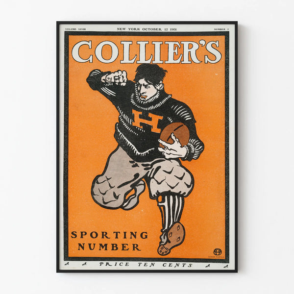 Vintage Poster Collier's Sporting Number Volume XXVIII 1901