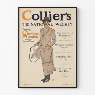 Vintage poster Collier's The National Weekly 1909