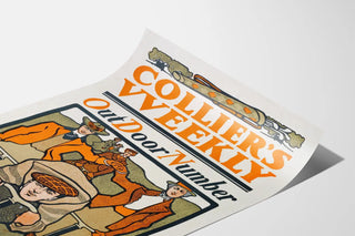 Vintage Poster Collier's Weekly Outdoor Issue