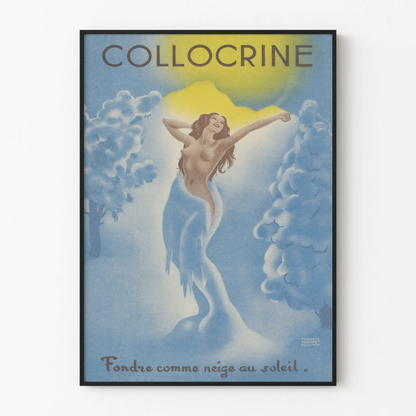 Vintage poster Collocrine Melting like snow in the sun