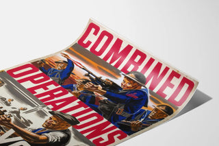 Vintage Military Poster Combined Operations Include You