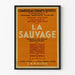 Vintage poster of the Comédie des Champs-Élysées La Sauvage