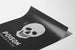 Poster wall decoration skull Poison war propaganda