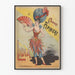 Vintage Poster of the Pépinière Concert with Lidia