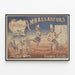 Vintage Poster of the Ambassadors' Concert: The Virtuosos of the Champs-Élysées Street — framed artwork on a wall