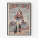 Vintage poster of the Chalet concert with Miss Margot