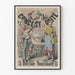 Vintage Poster for Concert at La Gaîté - Street Performers on Boulevard Rochechouart