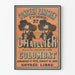 Vintage Poster of Parisian Concert Le Petit Bossu Chaillier