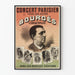 Vintage Parisian Concert Poster Bourges