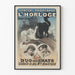 Vintage Poster of Concert-Stroll at the Clock - Duo of Cats