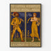 Vintage poster for the 1913 music school competition in La Chaux-de-Fonds