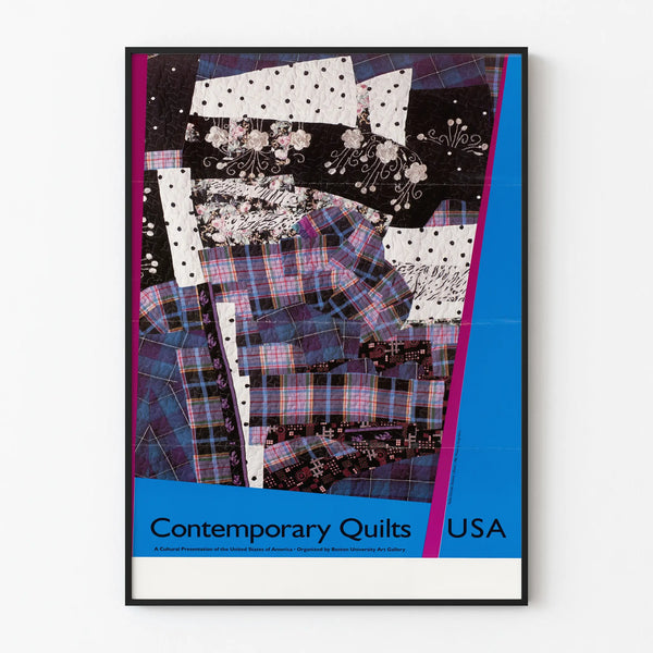 Contemporary Decorative Poster Quilts USA