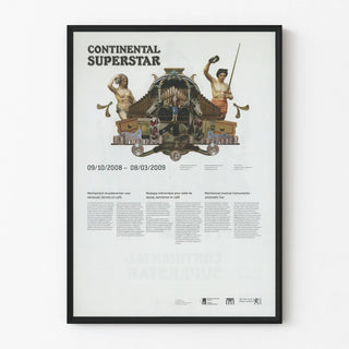 Mechanical Art and Music Poster Continental Superstar